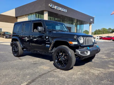 Black 2024 Jeep Wrangler Sahara 4xe for sale in Warner Robins, GA