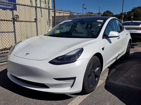 White 2021 Tesla Model 3 Long Range for sale in Warner Robins, GA