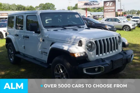 Another view of 2021 Jeep Wrangler Unlimited Sahara for sale in Lumberton, NC at ALM Hyundai Lumberton