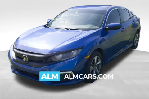 Blue 2019 Honda Civic LX for sale in Lumberton, NC