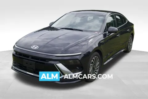 Blue 2024 Hyundai Sonata Hybrid Limited for sale in Lumberton, NC