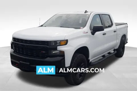 White 2021 Chevrolet Silverado 1500 Custom Trail Boss for sale in Lumberton, NC