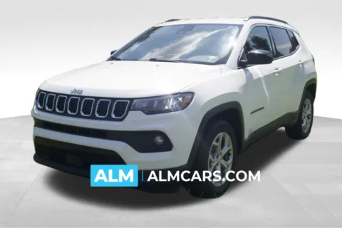 White 2024 Jeep Compass Latitude for sale in Lumberton, NC