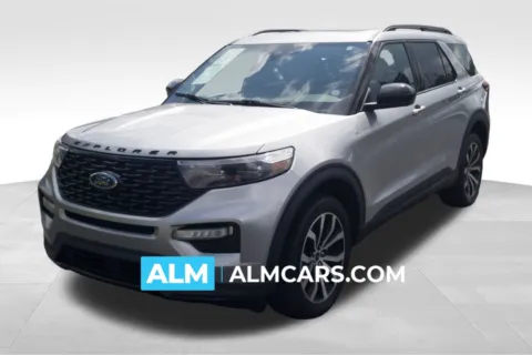 Silver 2022 Ford Explorer ST-Line for sale in Lumberton, NC