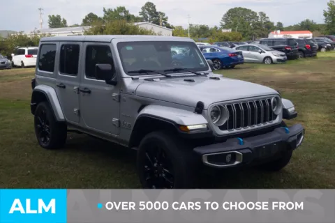 Photos of 2024 Jeep Wrangler Sahara 4xe for sale in Lumberton, NC at ALM Hyundai Lumberton