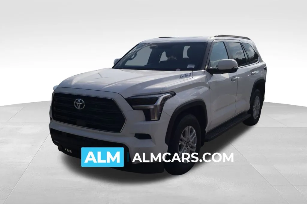 White 2025 Toyota Sequoia SR5 for sale in Florence, SC