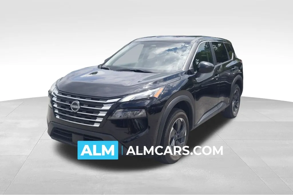 Black 2024 Nissan Rogue SV for sale in Florence, SC