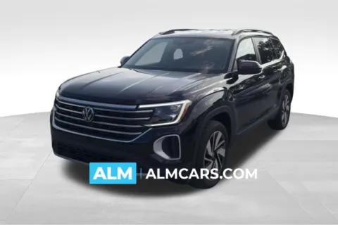 Black 2024 Volkswagen Atlas 2.0T SE w/Technology for sale in Florence, SC