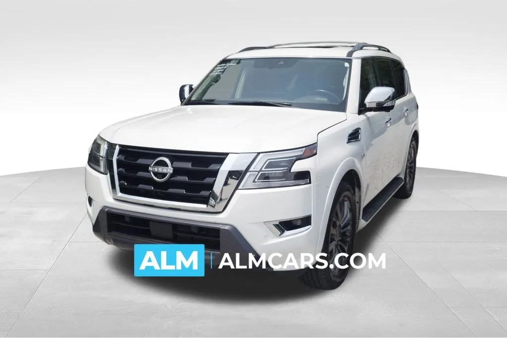 White 2022 Nissan Armada Platinum for sale in Florence, SC