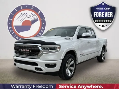 White 2021 Ram 1500 Limited for sale in Pensacola, FL