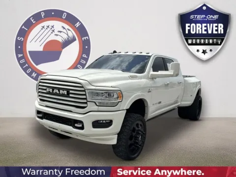 White 2021 Ram 3500 Limited Longhorn for sale in Pensacola, FL