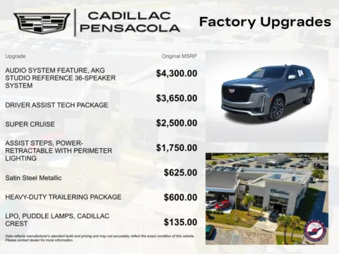 Another view of 2021 Cadillac Escalade Sport for sale in Pensacola, FL at Pensacola Used Cars