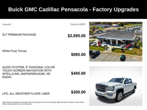 More photos of 2017 GMC Sierra 1500 SLT at Pensacola Used Cars, FL