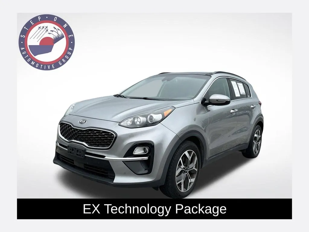 Gray 2021 Kia Sportage EX for sale in Pensacola, FL
