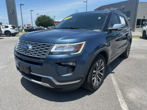 Blue 2018 Ford Explorer Platinum for sale in Pensacola, FL