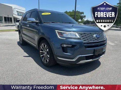 Another view of 2018 Ford Explorer Platinum for sale in Pensacola, FL at Pensacola Used Cars