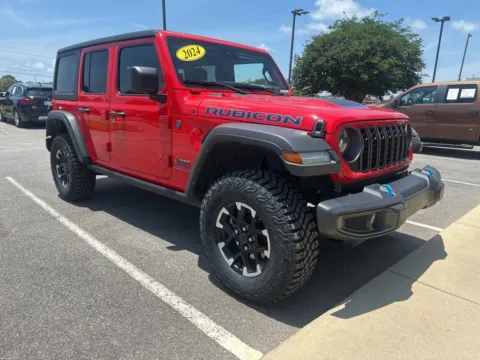 Red 2024 Jeep Wrangler Rubicon 4xe for sale in Pensacola, FL