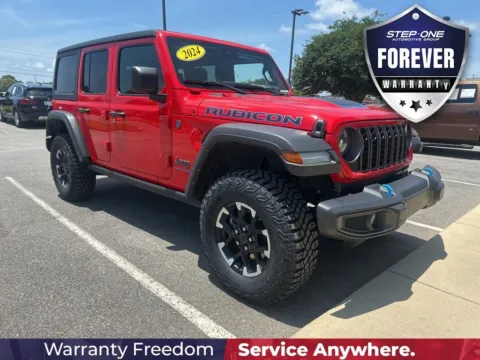 Red 2024 Jeep Wrangler Rubicon 4xe for sale in Pensacola, FL