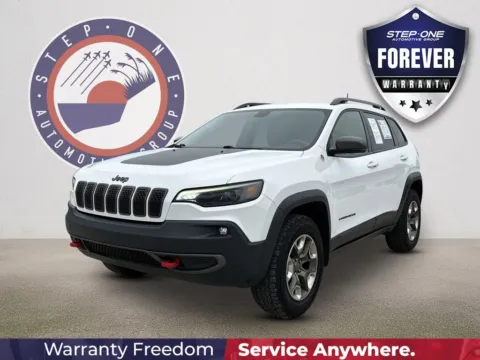 White 2019 Jeep Cherokee Trailhawk for sale in Pensacola, FL