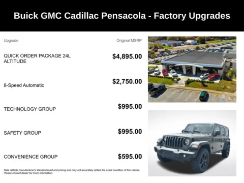 More photos of 2020 Jeep Wrangler Unlimited Sport Altitude at Pensacola Used Cars, FL
