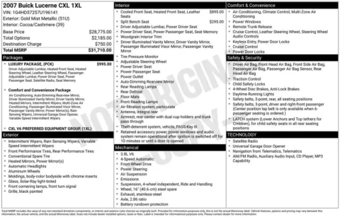 Another view of 2007 Buick Lucerne CXL for sale in Pensacola, FL at Pensacola Used Cars