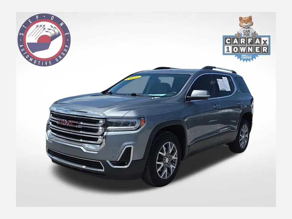 Silver 2021 GMC Acadia SLT for sale in Pensacola, FL