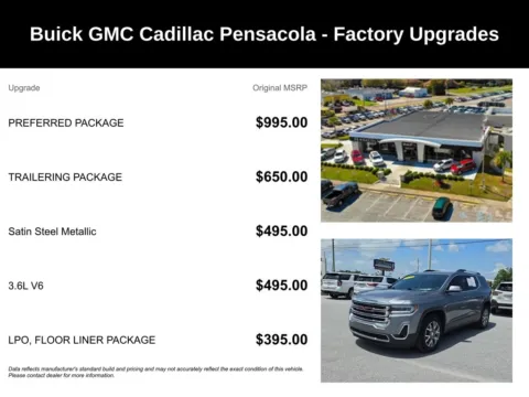 More photos of 2021 GMC Acadia SLT at Pensacola Used Cars, FL