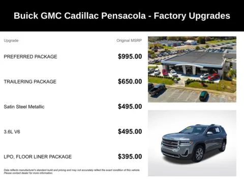 More photos of 2021 GMC Acadia SLT at Pensacola Used Cars, FL