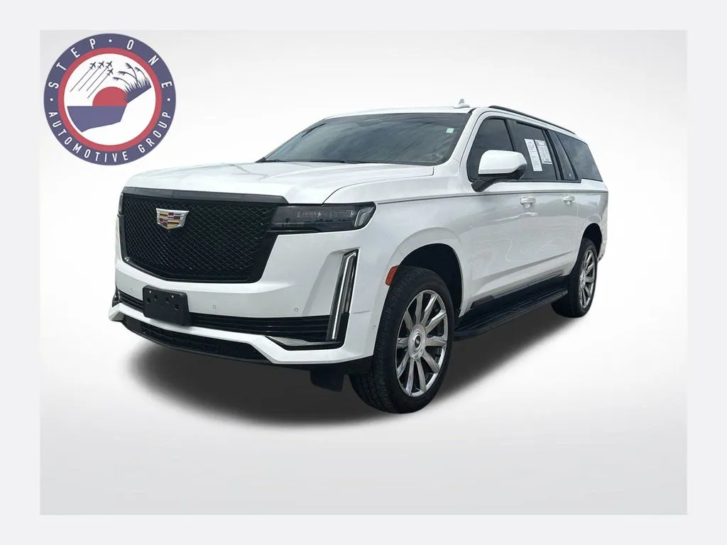 White 2021 Cadillac Escalade ESV Sport Platinum for sale in Pensacola, FL