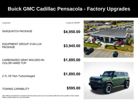 More photos of 2023 Ford Bronco Outer Banks at Pensacola Used Cars, FL