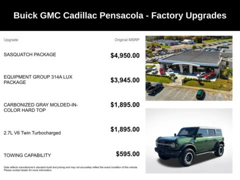 More photos of 2023 Ford Bronco Outer Banks at Pensacola Used Cars, FL