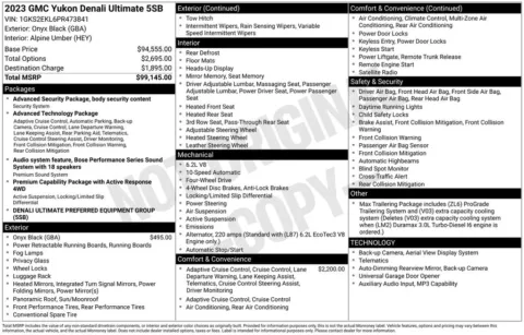 Photos of 2023 GMC Yukon Denali Ultimate for sale in Pensacola, FL at Pensacola Used Cars