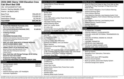 Another view of 2026 GMC Sierra 1500 Elevation for sale in Pensacola, FL at Pensacola Used Cars