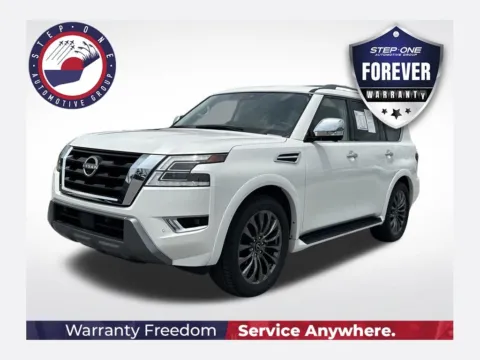 White 2023 Nissan Armada Platinum for sale in Pensacola, FL