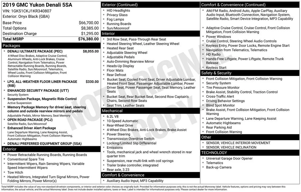 2019 GMC Yukon Denali for sale in Pensacola, FL