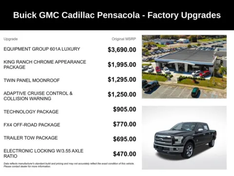 More photos of 2015 Ford F-150 King Ranch at Pensacola Used Cars, FL