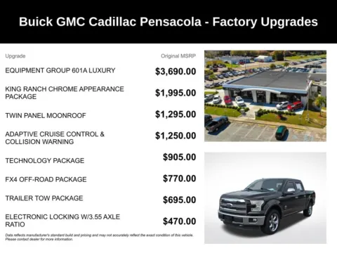 More photos of 2015 Ford F-150 King Ranch at Pensacola Used Cars, FL