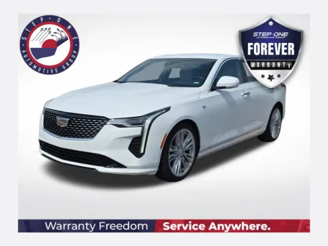 White 2024 Cadillac CT4 Premium Luxury for sale in Pensacola, FL