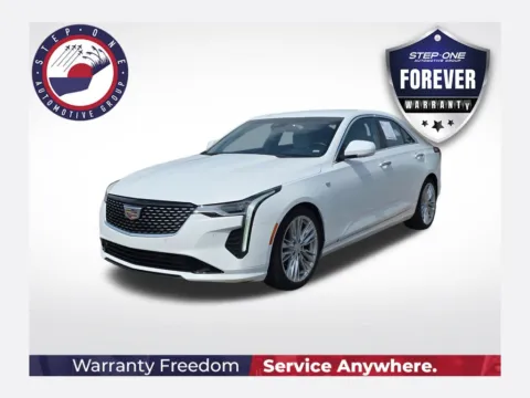 White 2024 Cadillac CT4 Premium Luxury for sale in Pensacola, FL