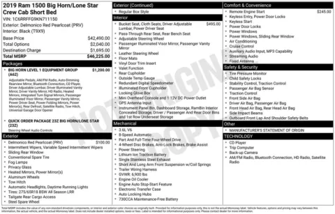 Another view of 2019 Ram 1500 Big Horn/Lone Star for sale in Pensacola, FL at Pensacola Used Cars