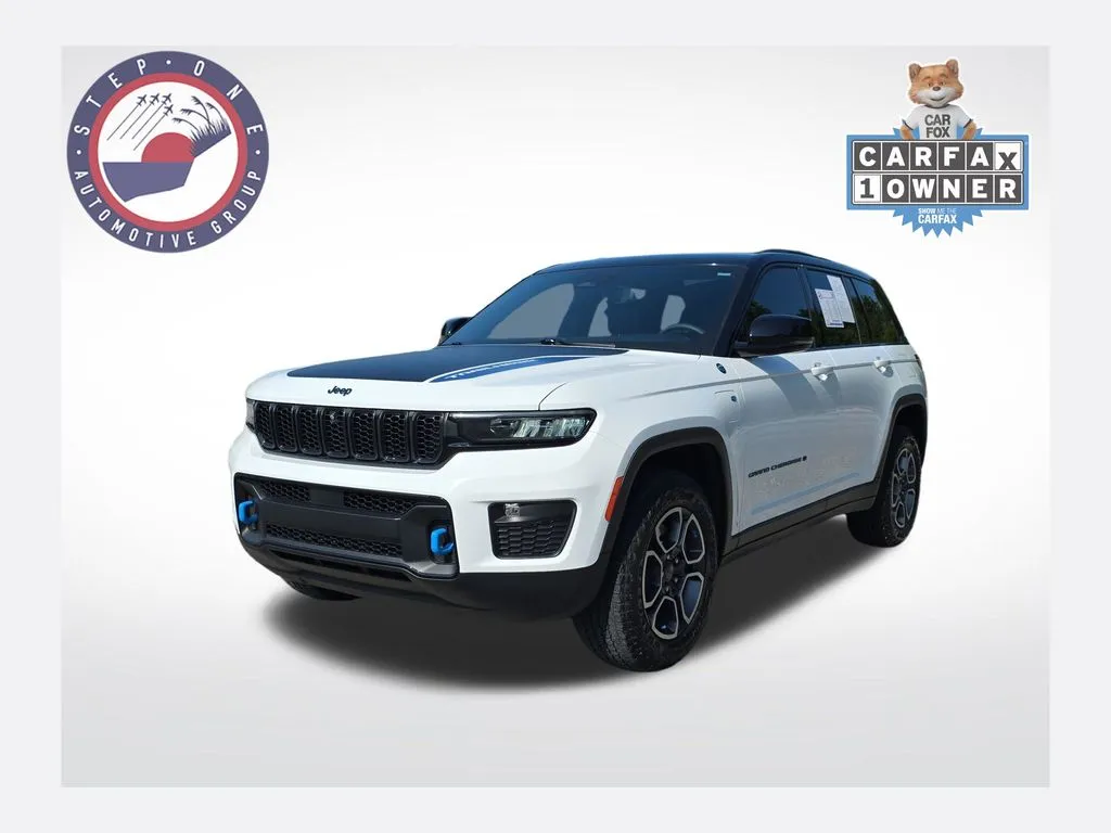 White 2022 Jeep Grand Cherokee Trailhawk 4xe for sale in Pensacola, FL