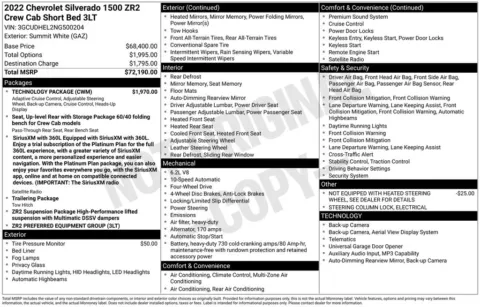 Photos of 2022 Chevrolet Silverado 1500 ZR2 for sale in Pensacola, FL at Pensacola Used Cars
