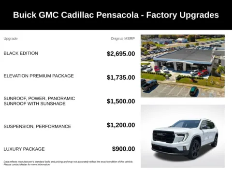 More photos of 2026 GMC Acadia Elevation at Pensacola Used Cars, FL
