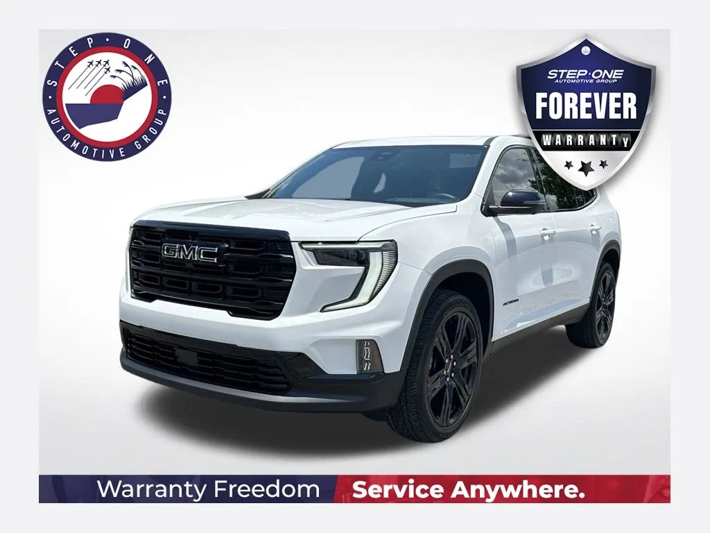 White 2026 GMC Acadia Elevation for sale in Pensacola, FL