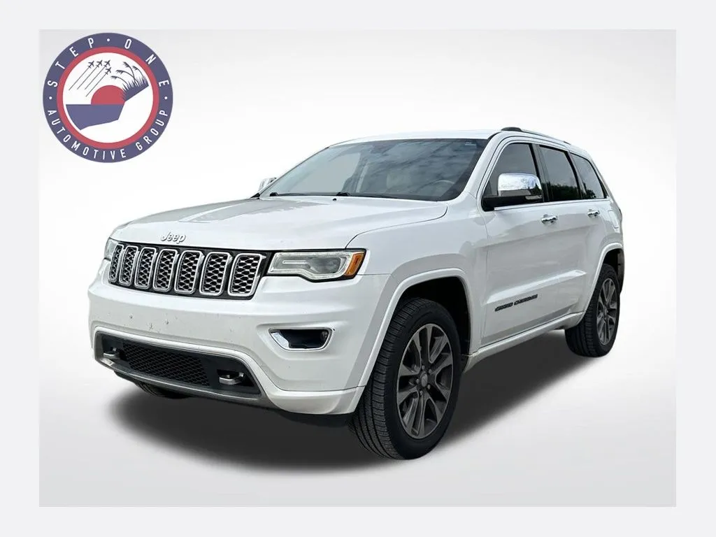 White 2017 Jeep Grand Cherokee Overland for sale in Pensacola, FL