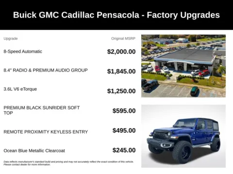 More photos of 2020 Jeep Wrangler Unlimited Sahara at Pensacola Used Cars, FL