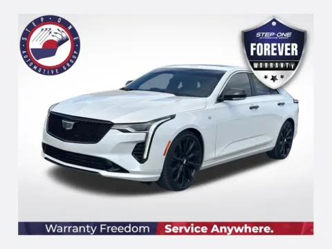 White 2023 Cadillac CT4 Luxury for sale in Pensacola, FL
