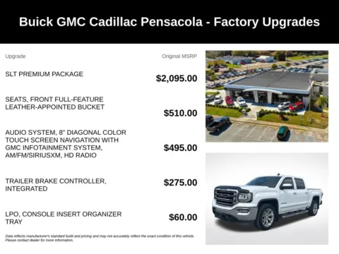 More photos of 2018 GMC Sierra 1500 SLT at Pensacola Used Cars, FL