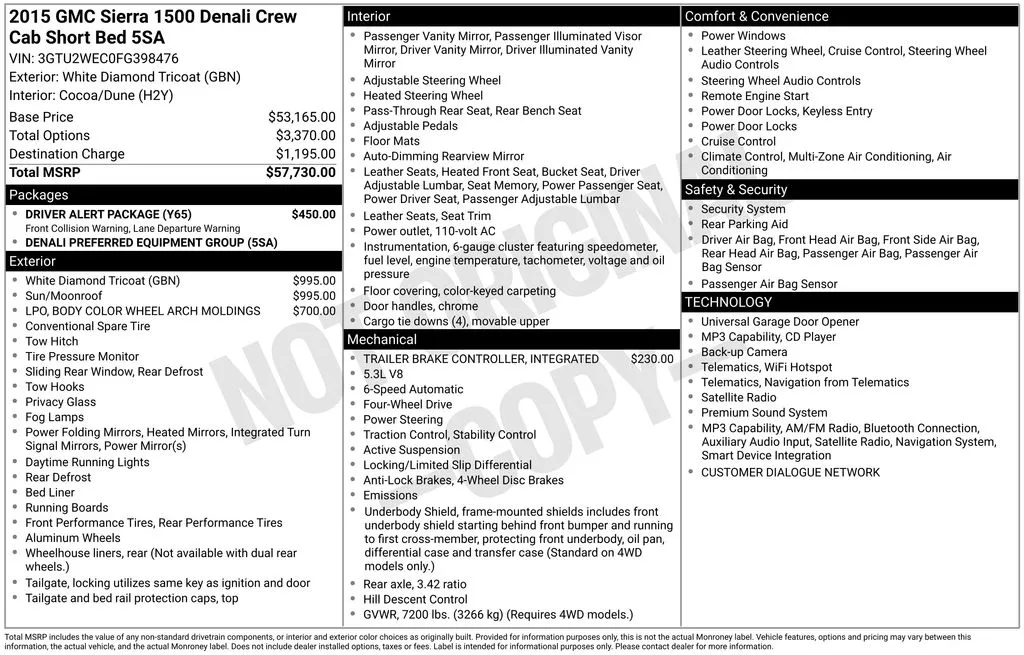 2015 GMC Sierra 1500 Denali for sale in Pensacola, FL