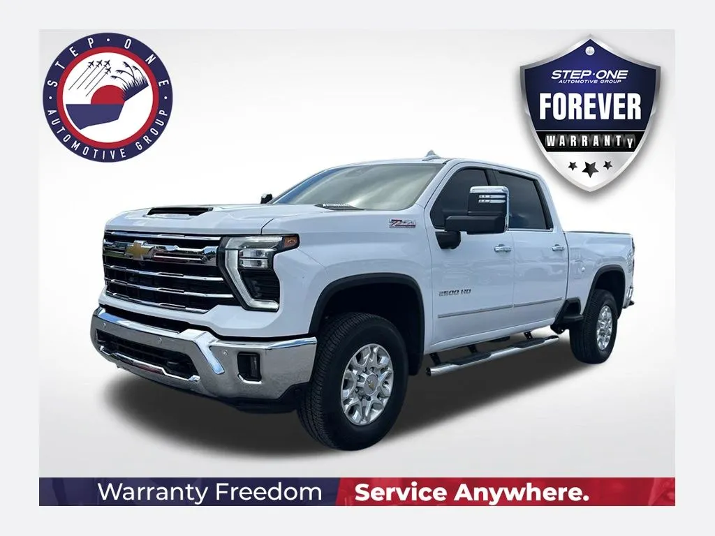 White 2025 Chevrolet Silverado 2500 HD LTZ for sale in Pensacola, FL